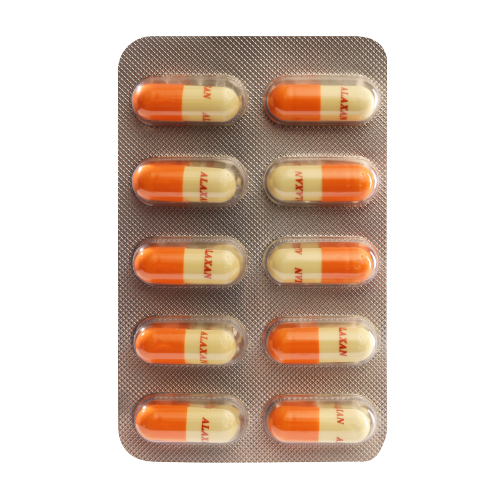 ALAXAN FR Ibuprofen / Paracetamol 200mg / 325mg Capsule 10's price in